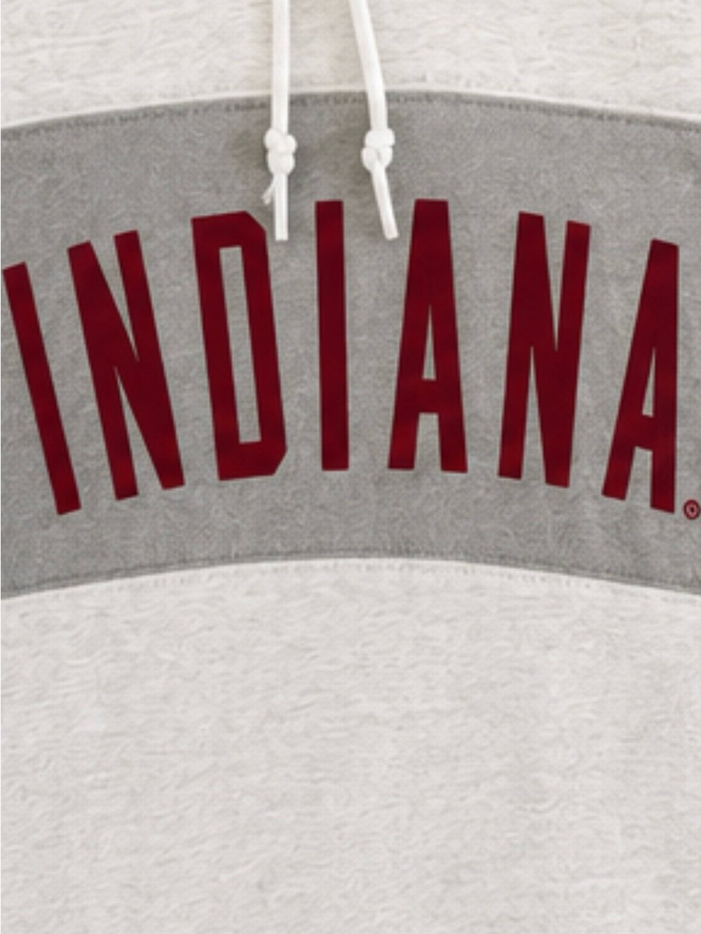 Champion Indiana University Cropped Hoodie | Super Soft - Picture 3 of 5